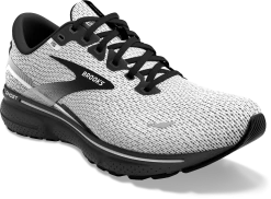 BROOKS Men's Ghost 15 (121 - White/Black) -Boutique Sports Fashion Store 01D96182 8CE9 4435 8B55 24986315F2FA