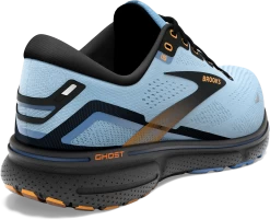 BROOKS Women's Ghost 15 (437 - Light Blue/Black/Yellow) -Boutique Sports Fashion Store 030245A7 57F3 4C9B 8AAD 26130C159627