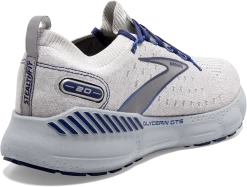 BROOKS Men’s Glycerin Stealthfit GTS 20 (081 - Oyster/Alloy/Blue Depths) -Boutique Sports Fashion Store 03318515 40EB 47E2 9742 E32D5B041EC8