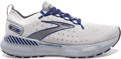 BROOKS Men’s Glycerin Stealthfit GTS 20 (081 - Oyster/Alloy/Blue Depths)