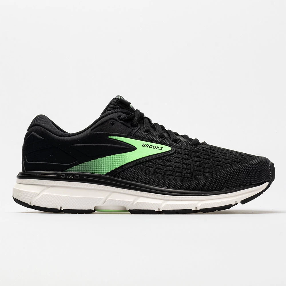 Brooks Dyad 11 Women's Black/Ebony/Green 1 Brooks Dyad 11 Women's Black/Ebony/Green