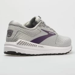 Brooks Ariel 2020 Women's Oyster/Alloy/Grape -Boutique Sports Fashion Store 045162 6