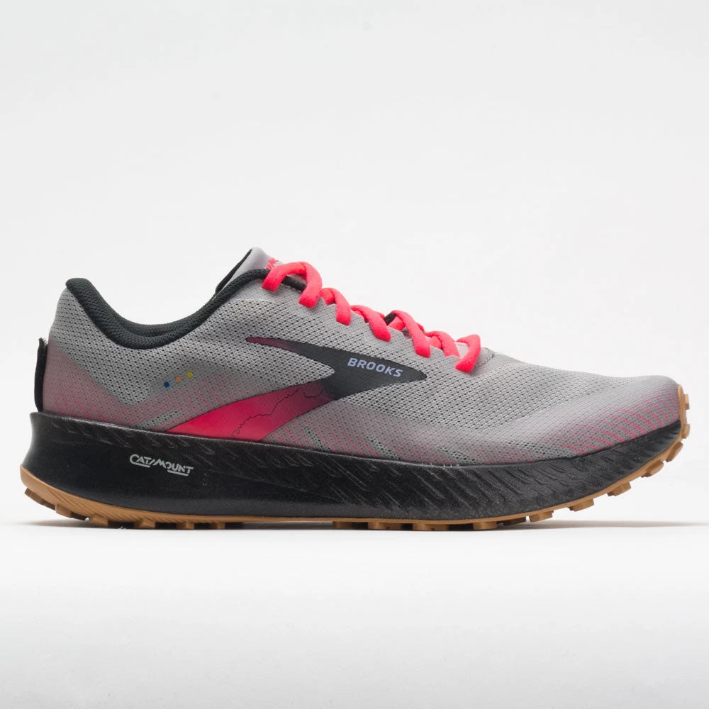 Brooks Catamount Women's Alloy/Pink/Black 1 Brooks Catamount Women's Alloy/Pink/Black
