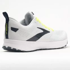 Brooks Revel 5 Men's White/Oyster/india Ink -Boutique Sports Fashion Store 047258 6