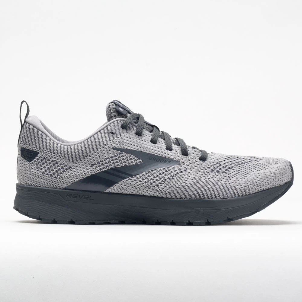 Brooks Revel 5 Men's Ebony/Alloy/Metallic 1 Brooks Revel 5 Men's Ebony/Alloy/Metallic