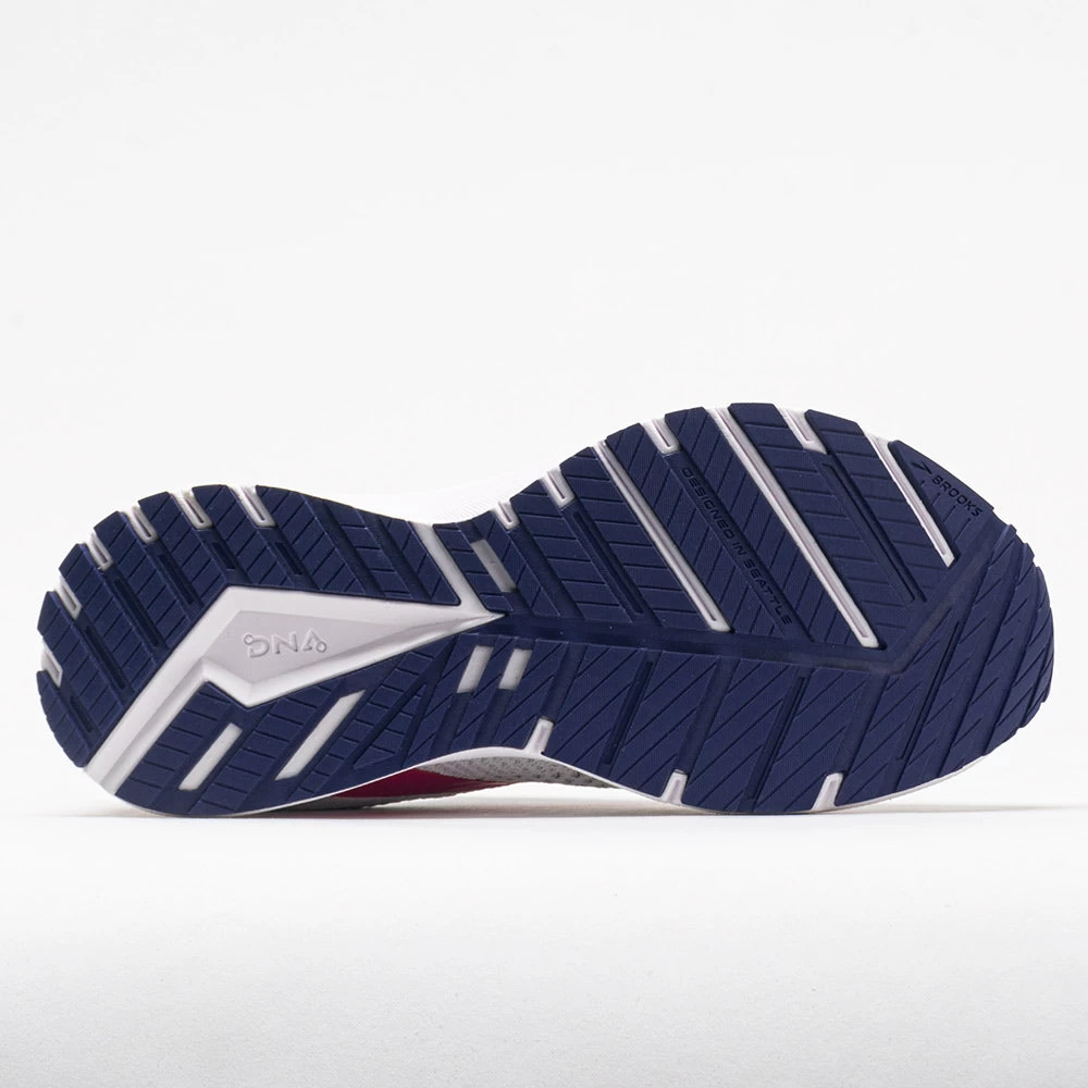 Brooks Revel 5 Women's White/Navy/Pink 4 Brooks Revel 5 Women's White/Navy/Pink - Image 4