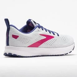 Brooks Revel 5 Women's White/Navy/Pink 11 Brooks Revel 5 Women's White/Navy/Pink -Boutique Sports Fashion Store 047265 6