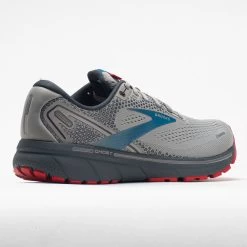 Brooks Ghost 14 Men's Gray/Blue/Red -Boutique Sports Fashion Store 047273 6