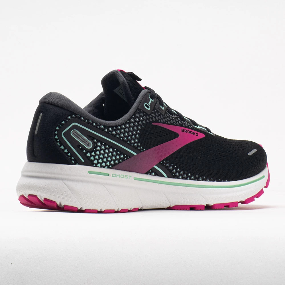 Brooks Ghost 14 Women's Black/Pink/Yucca 6 Brooks Ghost 14 Women's Black/Pink/Yucca - Image 6