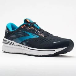Brooks Adrenaline GTS 22 Men's Black/Blue/Orange -Boutique Sports Fashion Store 047298 5