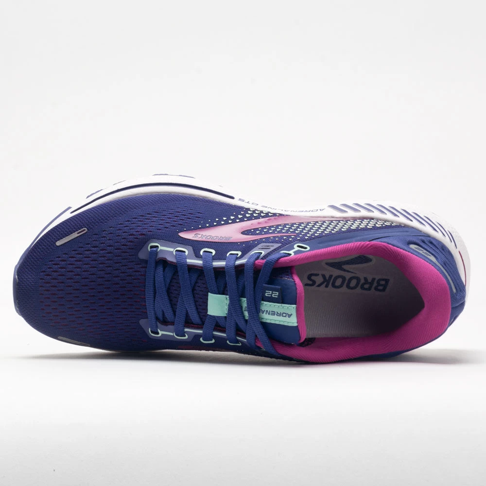 Brooks Adrenaline GTS 22 Women's Navy/Yucca/Pink 3 Brooks Adrenaline GTS 22 Women's Navy/Yucca/Pink - Image 3
