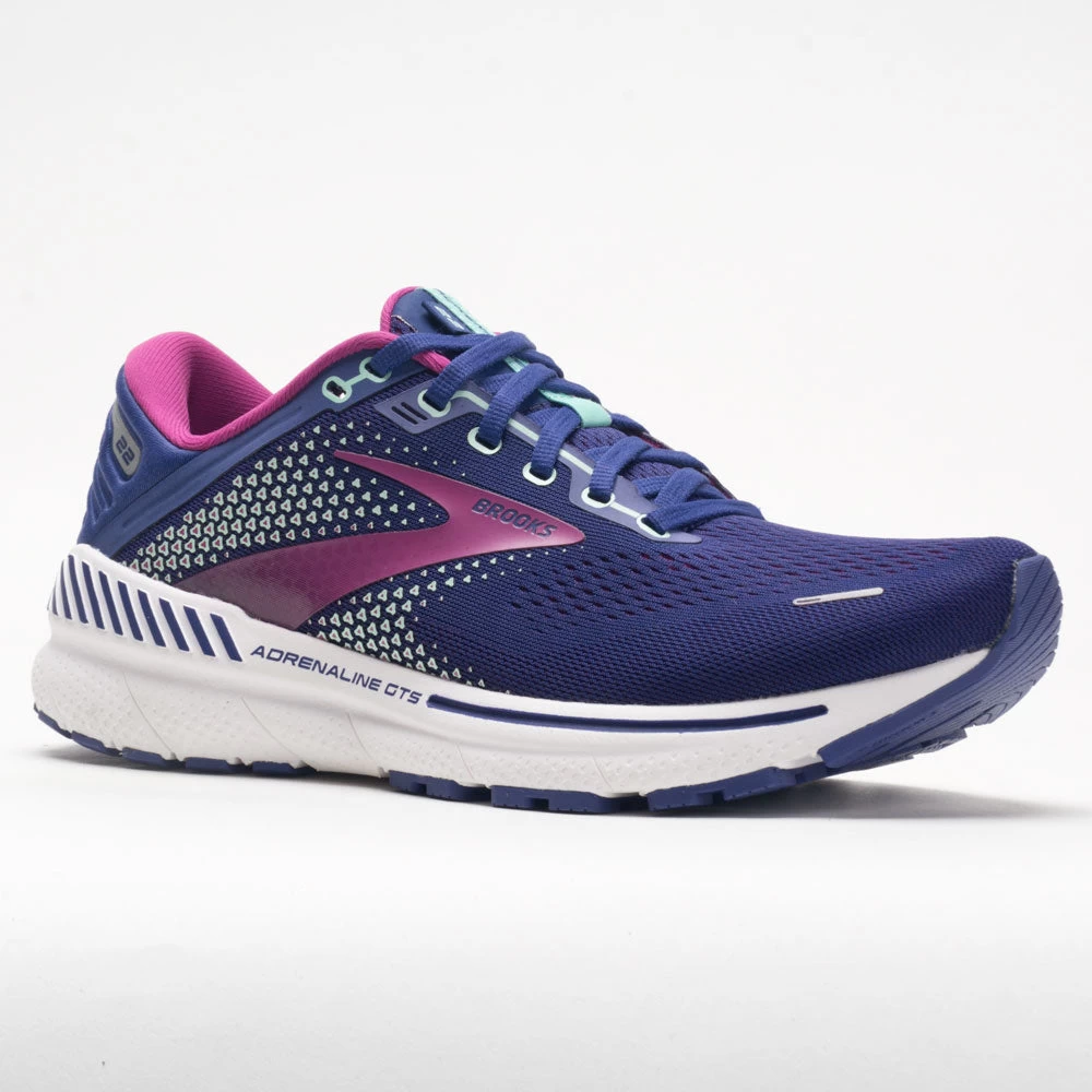 Brooks Adrenaline GTS 22 Women's Navy/Yucca/Pink 5 Brooks Adrenaline GTS 22 Women's Navy/Yucca/Pink - Image 5