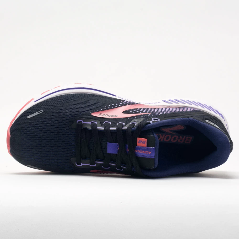 Brooks Adrenaline GTS 22 Women's Black/Purple/Coral 3 Brooks Adrenaline GTS 22 Women's Black/Purple/Coral - Image 3