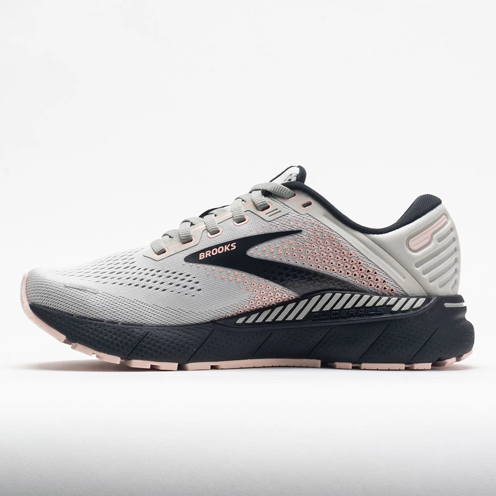 Brooks Adrenaline GTS 22 Women's Gray/Rose/Black 2 Brooks Adrenaline GTS 22 Women's Gray/Rose/Black - Image 2