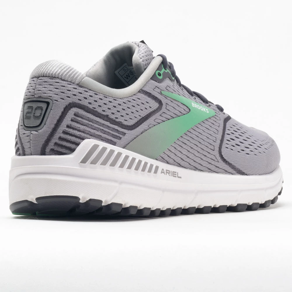 Brooks Ariel 2020 Women's Alloy/Blackened Pearl/Green 6 Brooks Ariel 2020 Women's Alloy/Blackened Pearl/Green - Image 6
