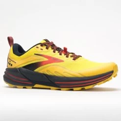 Brooks Cascadia 16 Men's Yellow/Black/Grenadine -Boutique Sports Fashion Store 047324 5