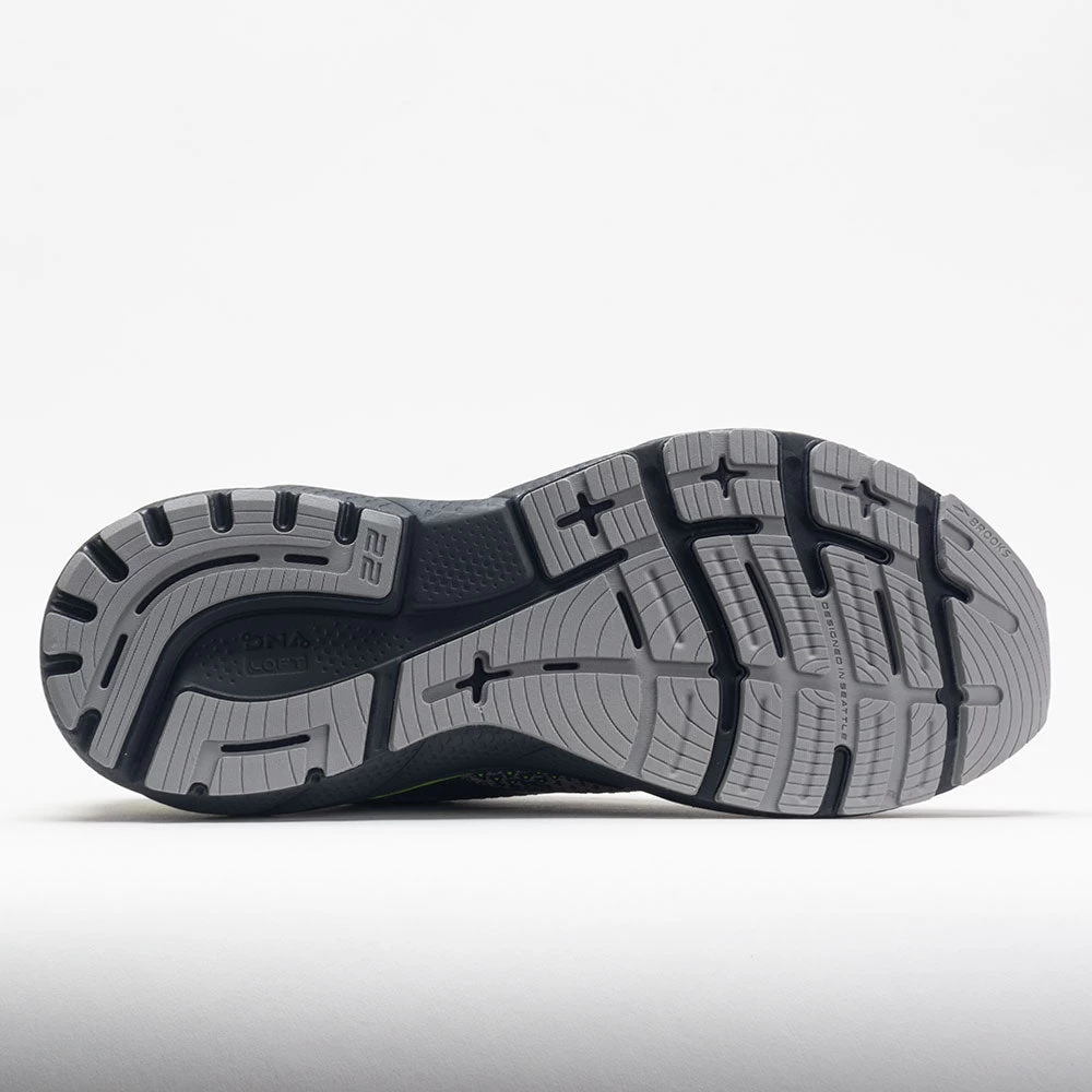 Brooks Adrenaline GTS 22 Men's Grey/Pearl/Nightlife 4 Brooks Adrenaline GTS 22 Men's Grey/Pearl/Nightlife - Image 4