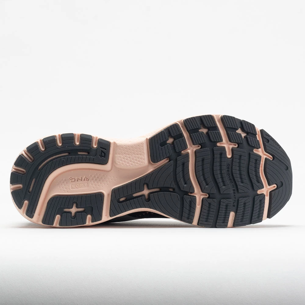 Brooks Ghost 14 Women's Black/Pearl/Peach 4 Brooks Ghost 14 Women's Black/Pearl/Peach - Image 4