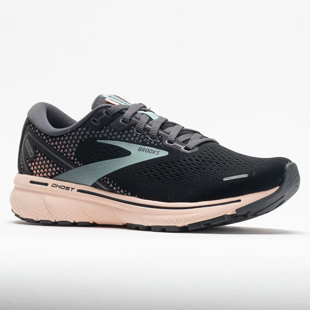 Brooks Ghost 14 Women's Black/Pearl/Peach 5 Brooks Ghost 14 Women's Black/Pearl/Peach - Image 5