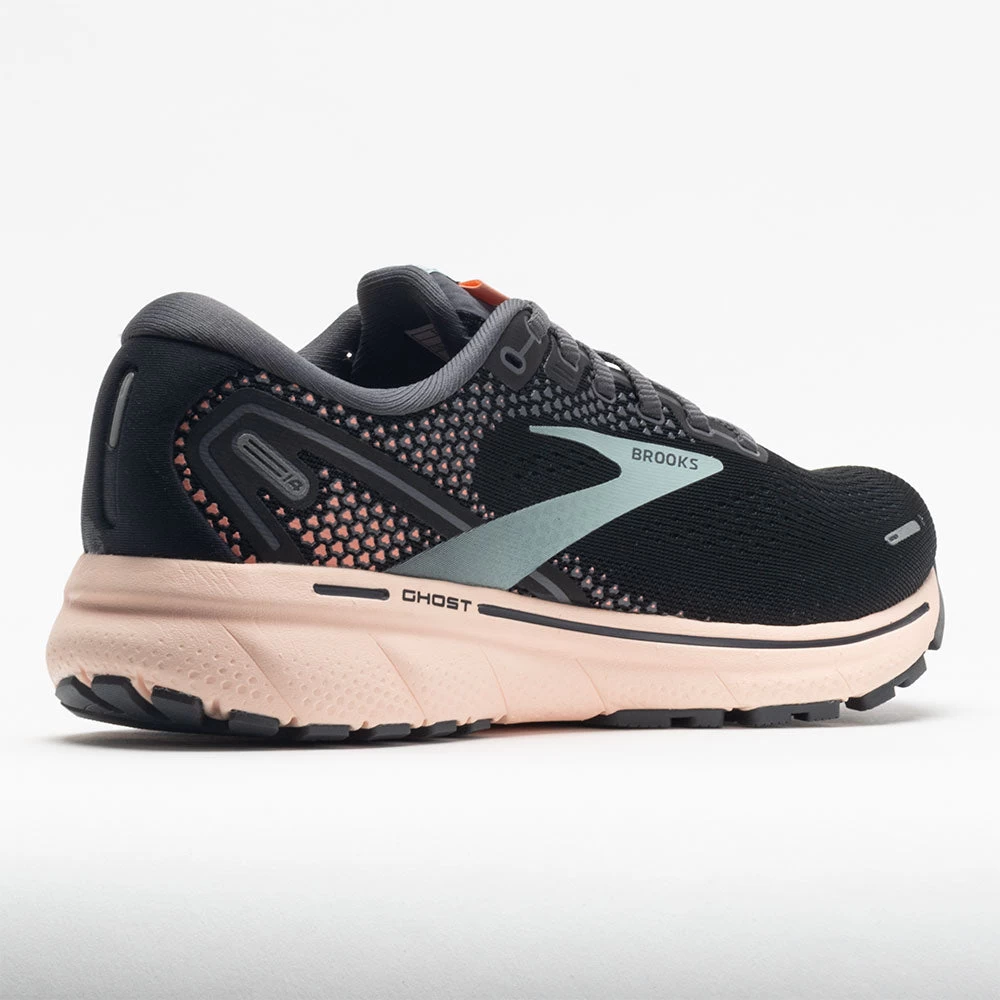 Brooks Ghost 14 Women's Black/Pearl/Peach 6 Brooks Ghost 14 Women's Black/Pearl/Peach - Image 6