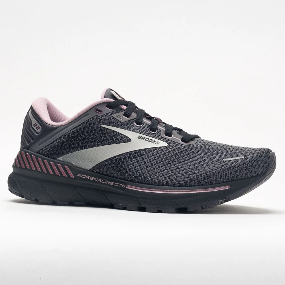 Brooks Adrenaline GTS 22 Women's Pearl/Black/Metallic 5 Brooks Adrenaline GTS 22 Women's Pearl/Black/Metallic - Image 5