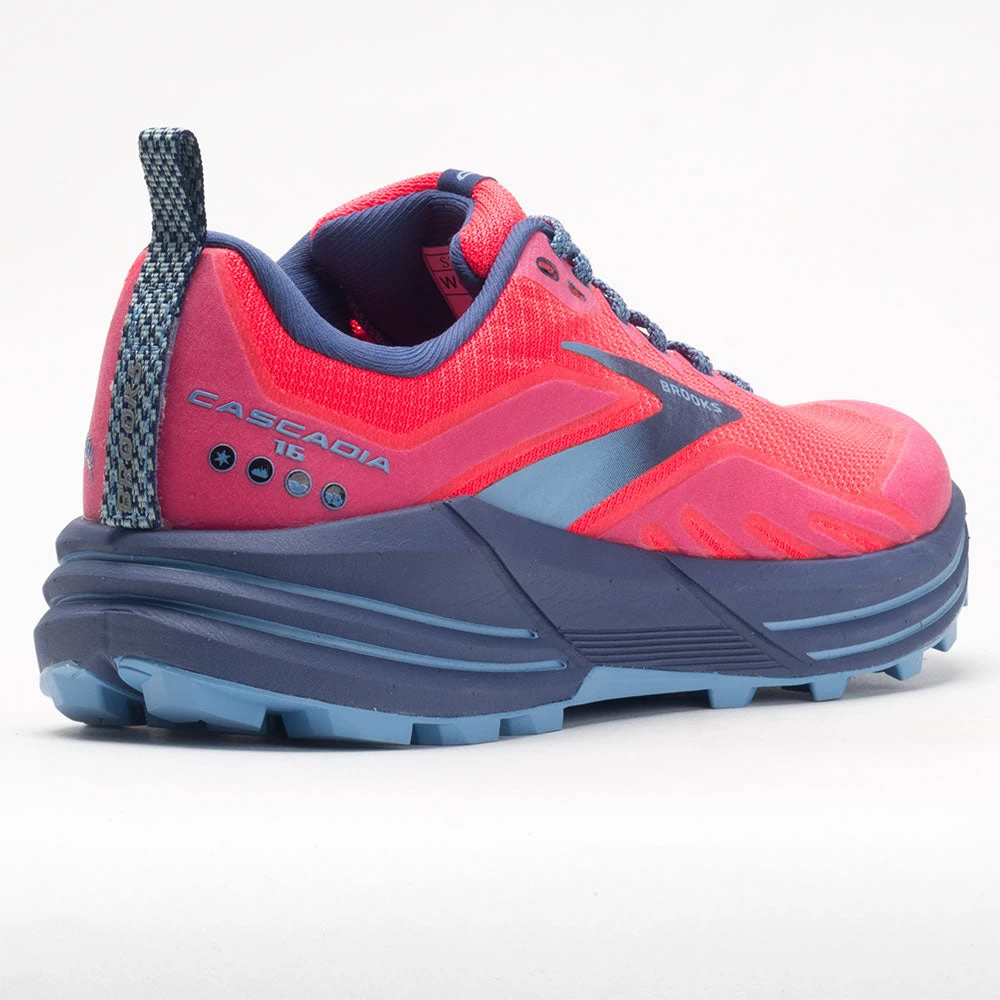 Brooks Cascadia 16 Women's Pink/Flambe/Cobalt 6 Brooks Cascadia 16 Women's Pink/Flambe/Cobalt - Image 6