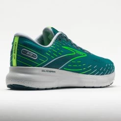 Brooks Glycerin 20 Men's Kayaking/Heron/Green Gecko -Boutique Sports Fashion Store 048185 6