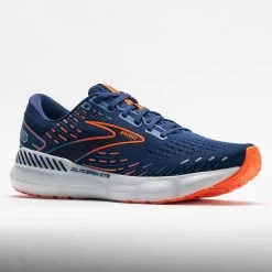 Brooks Glycerin GTS 20 Men's Blue Depths/Palace Blue/Orange -Boutique Sports Fashion Store 048195 5