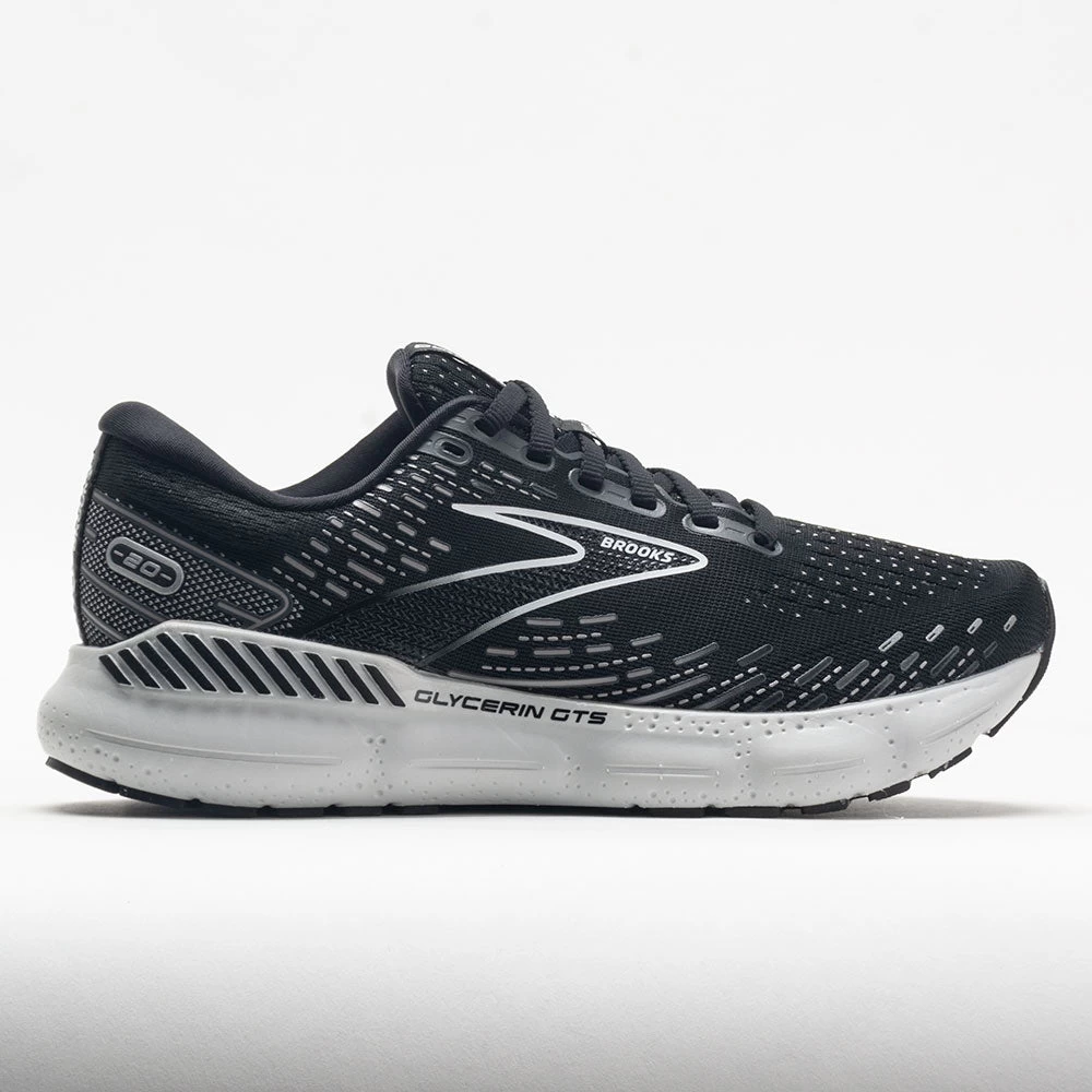 Brooks Glycerin GTS 20 Women's Black/White/Alloy 1 Brooks Glycerin GTS 20 Women's Black/White/Alloy