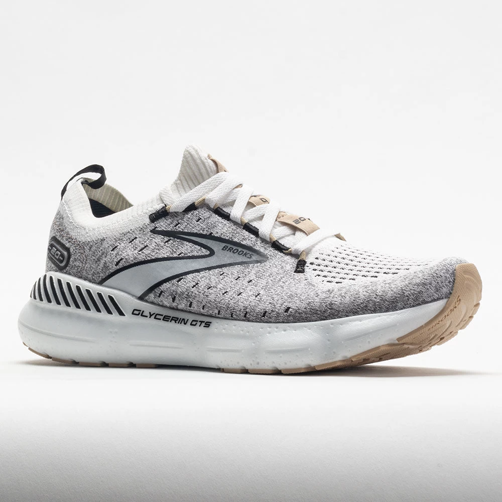 Brooks Glycerin StealthFit GTS 20 Women's White/Black/Cream 5 Brooks Glycerin StealthFit GTS 20 Women's White/Black/Cream - Image 5