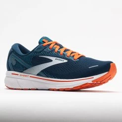 Brooks Ghost 14 Men's Titan/Teal/Flame -Boutique Sports Fashion Store 048965 5