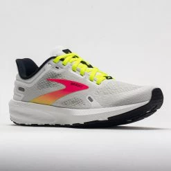 Brooks Launch 9 Women's White/Pink/Nightlife -Boutique Sports Fashion Store 048976 5
