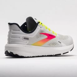 Brooks Launch 9 Women's White/Pink/Nightlife -Boutique Sports Fashion Store 048976 6