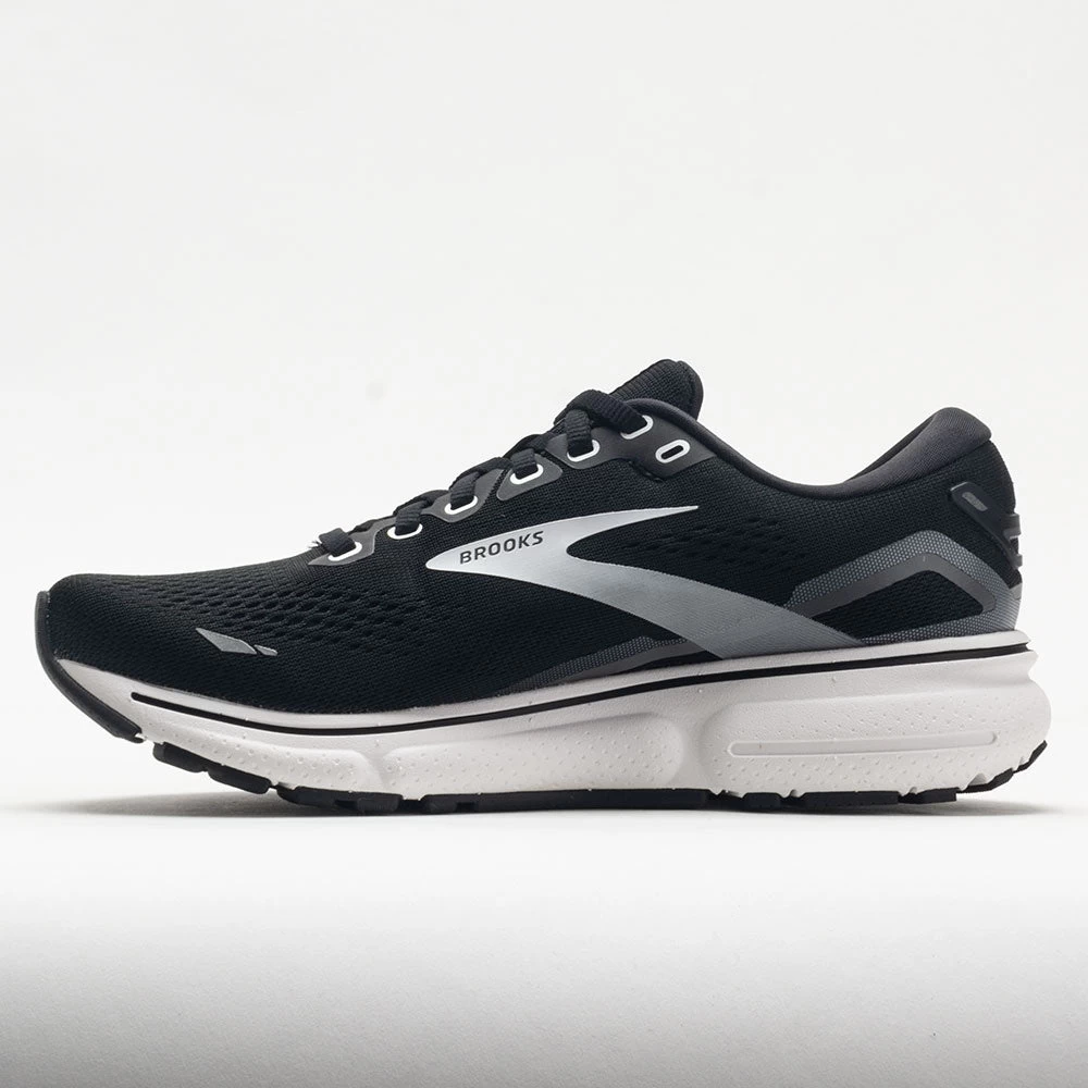 Brooks Ghost 15 Men's Black/Blackened Pearl/White 2 Brooks Ghost 15 Men's Black/Blackened Pearl/White - Image 2