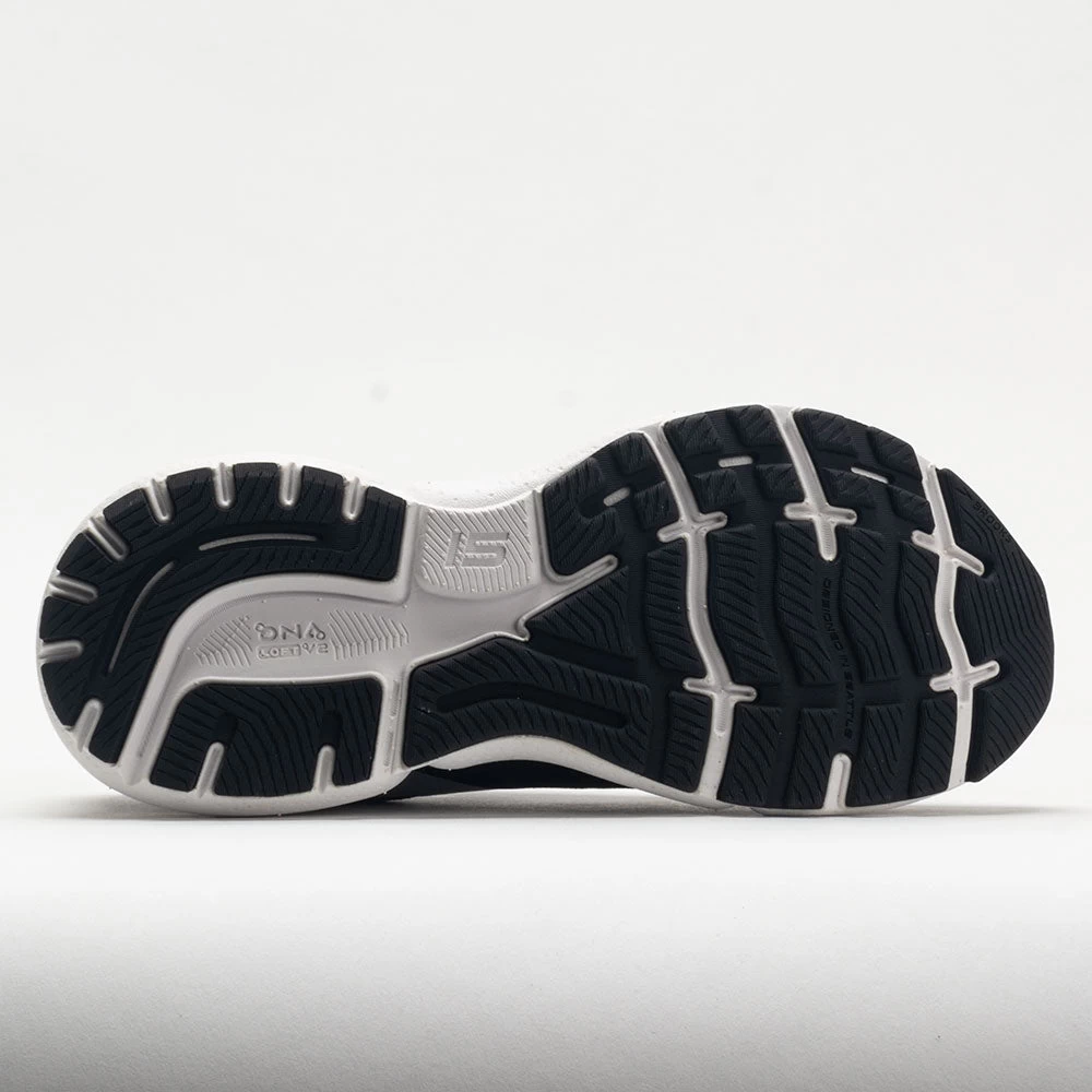 Brooks Ghost 15 Men's Black/Blackened Pearl/White 4 Brooks Ghost 15 Men's Black/Blackened Pearl/White - Image 4