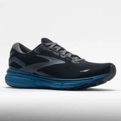Brooks Ghost 15 Men's Black/Blackeded Pearl/Blue -Boutique Sports Fashion Store 048996 5