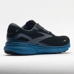 Brooks Ghost 15 Men's Black/Blackeded Pearl/Blue -Boutique Sports Fashion Store 048996 6