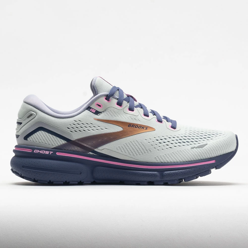 Brooks Ghost 15 Women's Spa Blue/Neo Pink/Copper 1 Brooks Ghost 15 Women's Spa Blue/Neo Pink/Copper