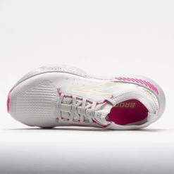Brooks Glycerin StealthFit GTS 20 Women's Grey/Yellow/Pink -Boutique Sports Fashion Store 049418 2