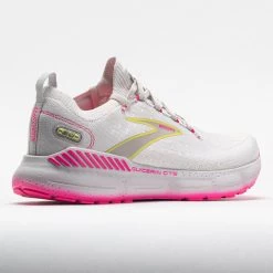 Brooks Glycerin StealthFit GTS 20 Women's Grey/Yellow/Pink -Boutique Sports Fashion Store 049418 6
