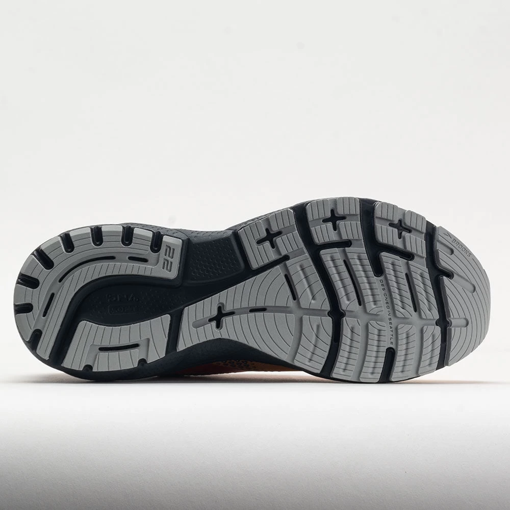 Brooks Adrenaline GTS 22 Men's Orange/Pearl/High Rise 4 Brooks Adrenaline GTS 22 Men's Orange/Pearl/High Rise - Image 4