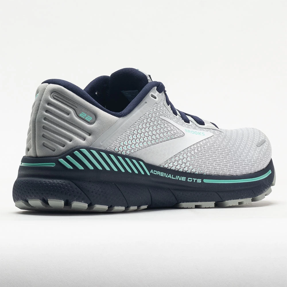Brooks Adrenaline GTS 22 Women's Grey/Peacoat/Aruba 6 Brooks Adrenaline GTS 22 Women's Grey/Peacoat/Aruba - Image 6