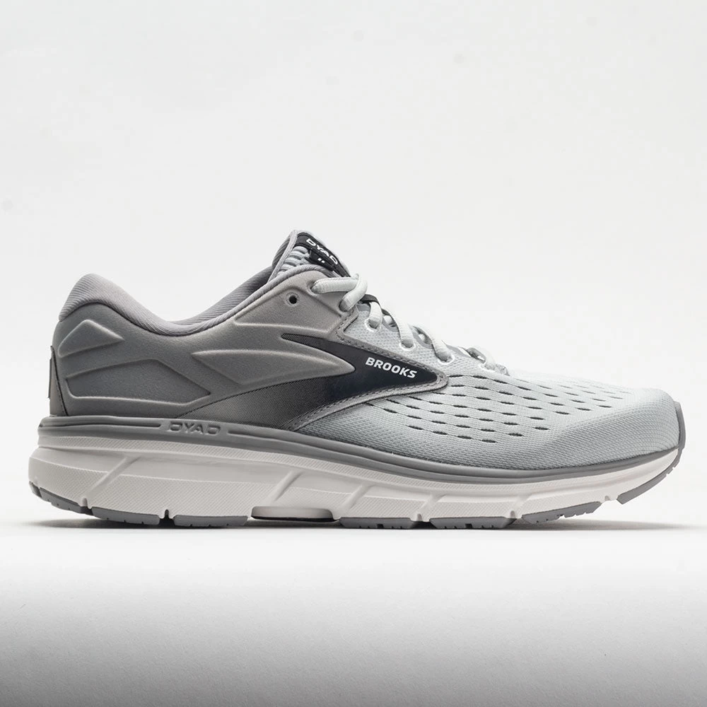 Brooks Dyad 11 Men's Gray/Black/White 1 Brooks Dyad 11 Men's Gray/Black/White