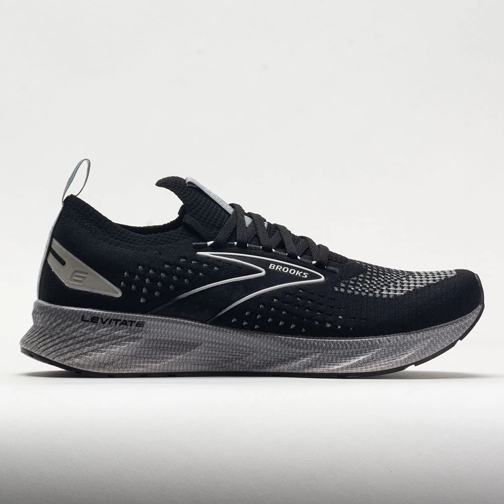 Brooks Levitate Stealthfit 6 Men's Black/Grey/Oyster 1 Brooks Levitate Stealthfit 6 Men's Black/Grey/Oyster