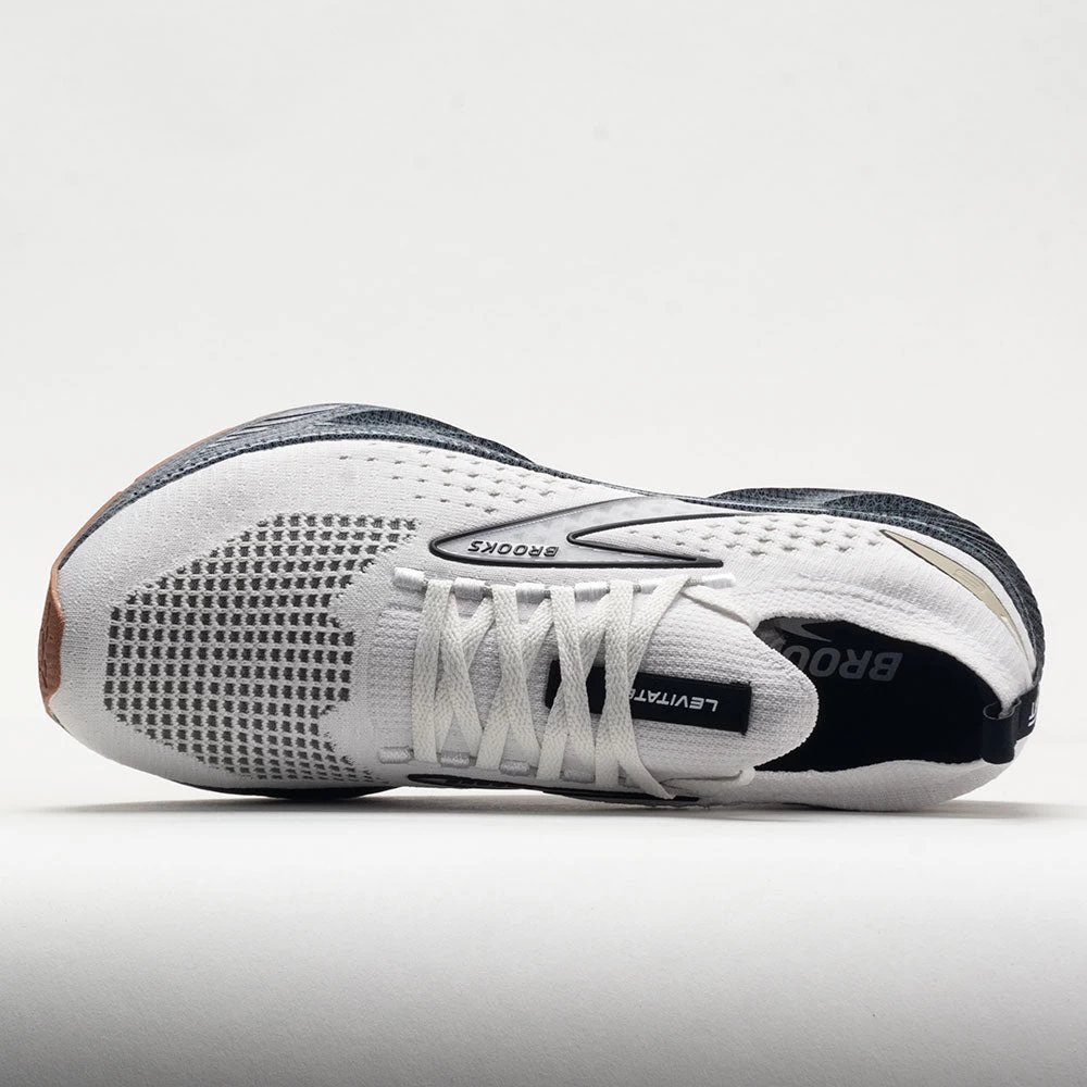 Brooks Levitate Stealthfit 6 Men's White/Black 3 Brooks Levitate Stealthfit 6 Men's White/Black - Image 3