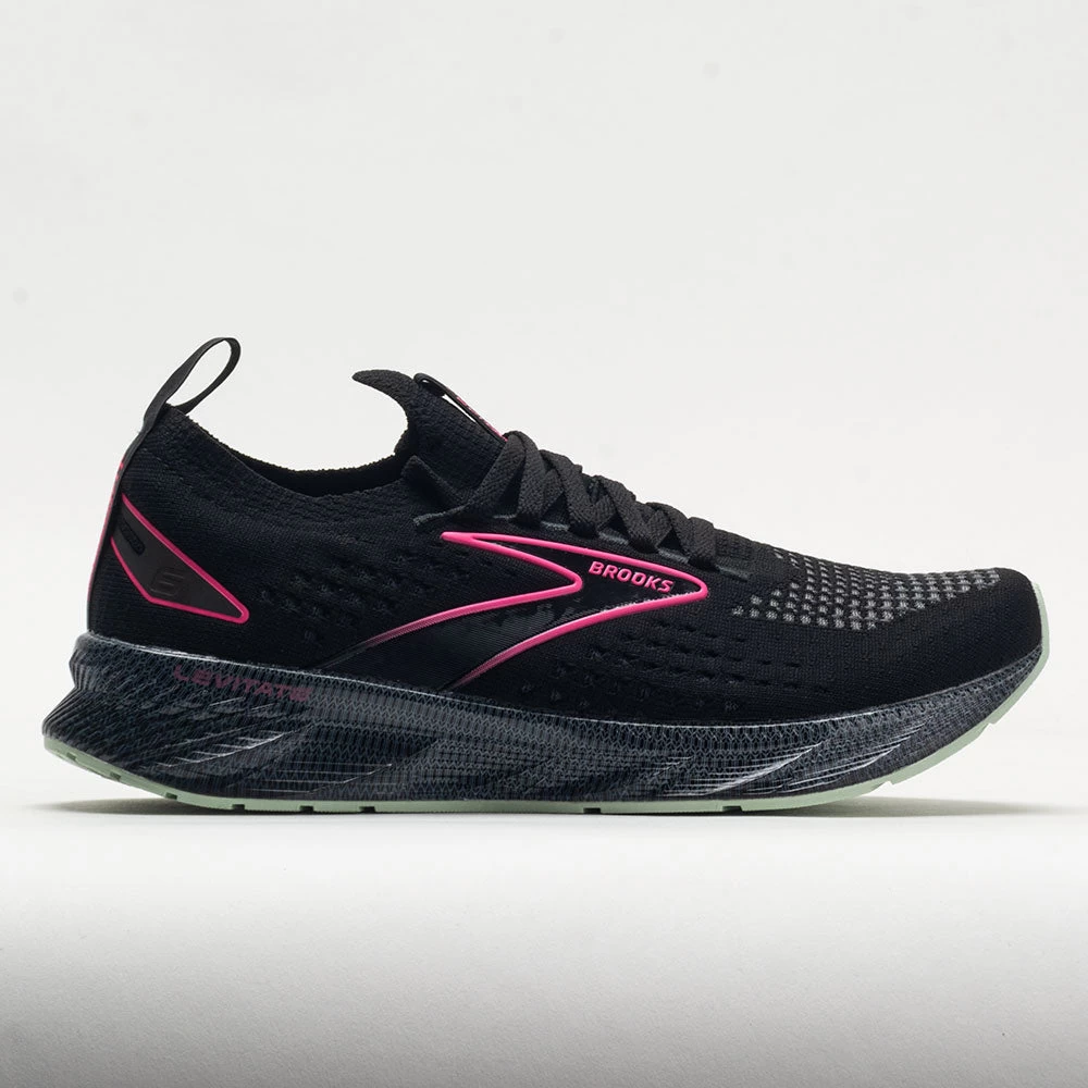 Brooks Levitate Stealthfit 6 Women's Black/Pink 1 Brooks Levitate Stealthfit 6 Women's Black/Pink