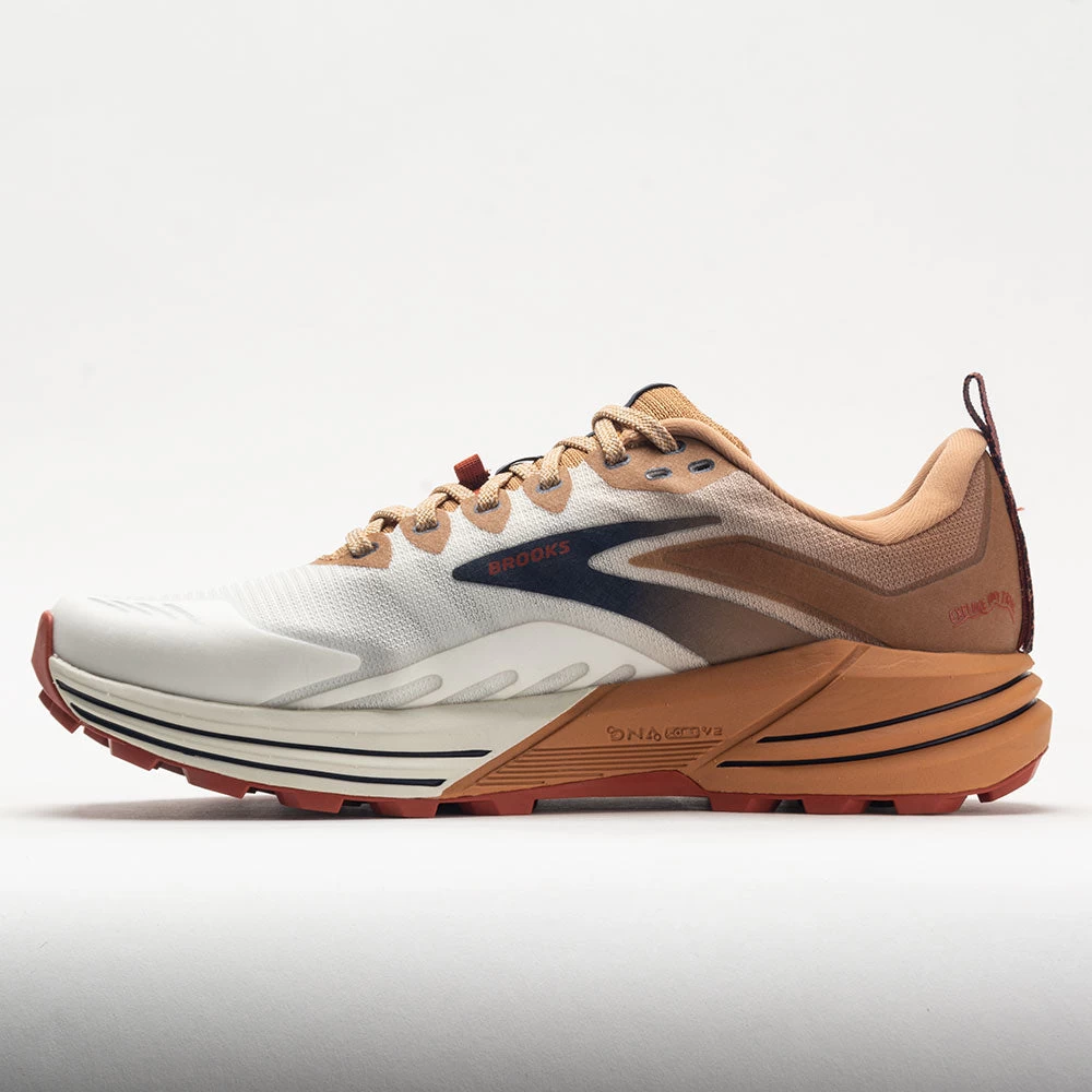 Brooks Cascadia 16 Men's White/Biscuit/Rooibos 2 Brooks Cascadia 16 Men's White/Biscuit/Rooibos - Image 2