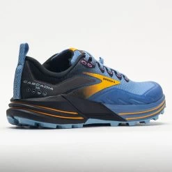 Brooks Cascadia 16 Women's Blue/Black/Yellow -Boutique Sports Fashion Store 049839 6