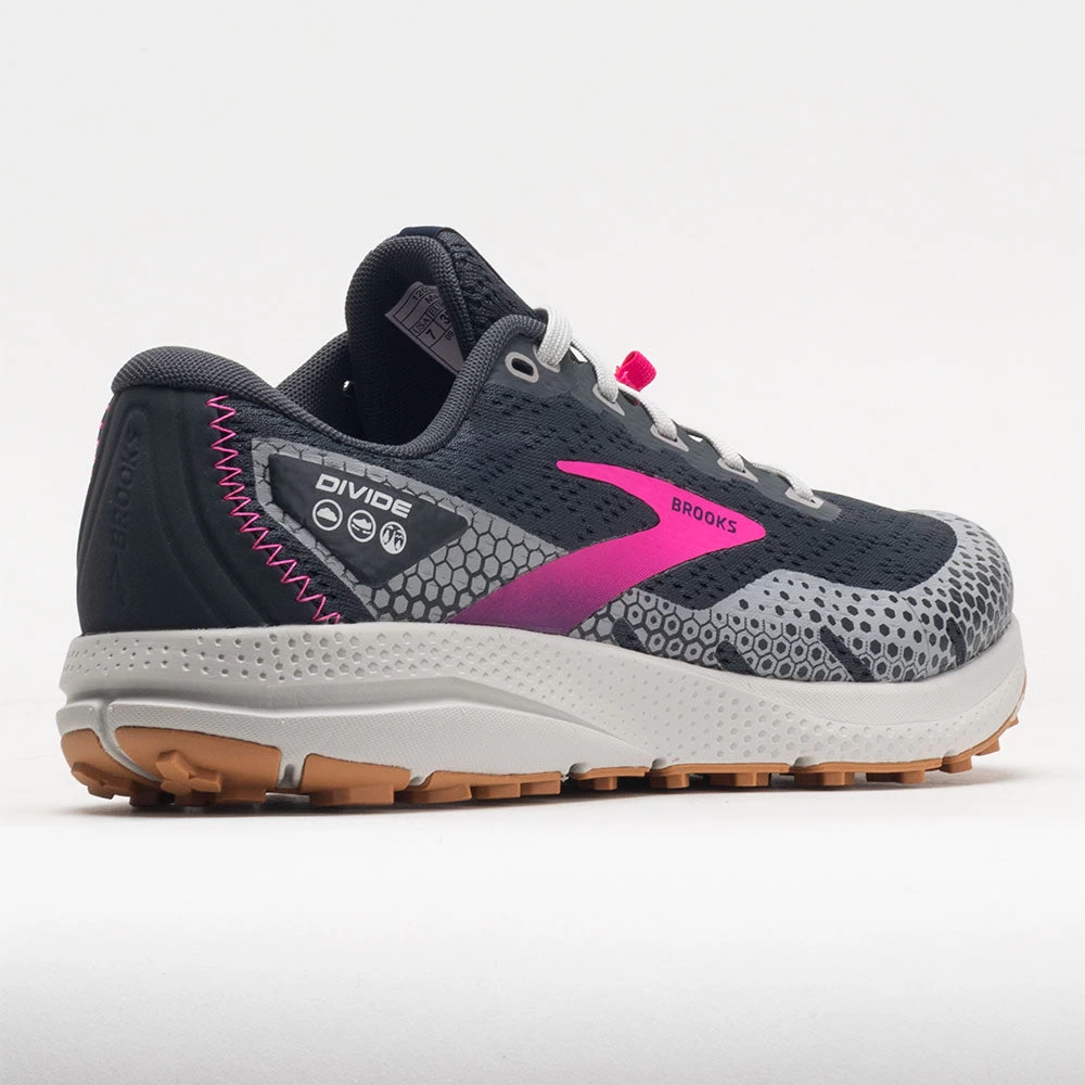 Brooks Divide 3 Women's Ebony/Grey/Pink 6 Brooks Divide 3 Women's Ebony/Grey/Pink - Image 6