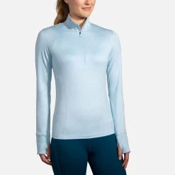 Brooks Dash 1/2 Zip Women's -Boutique Sports Fashion Store 056547 484 1